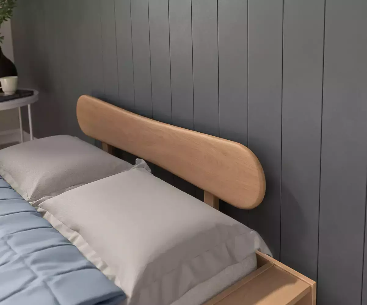 Lit Galion avec tete de lit Kauai permet de dormir en toute sécurité Lit Galion avec tete de lit Kauai permet de dormir en toute sécurité