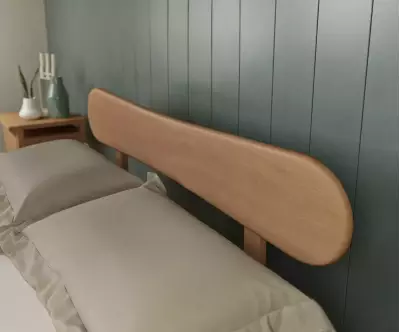 Lit Caravel avec tête de lit Kauai confortable et robuste