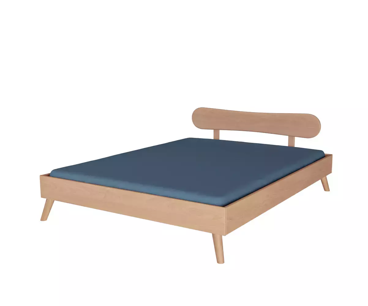 Lit Caravel avec tête de lit Kauai avec un couchage stable et durable Lit Caravel avec tête de lit Kauai avec un couchage stable et durable