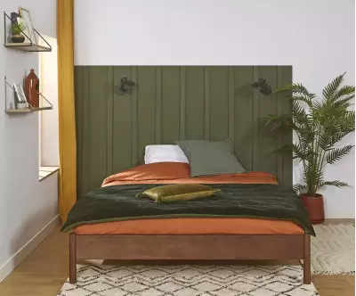 Lit double Malau permet de profiter d'un sommeil de qualité