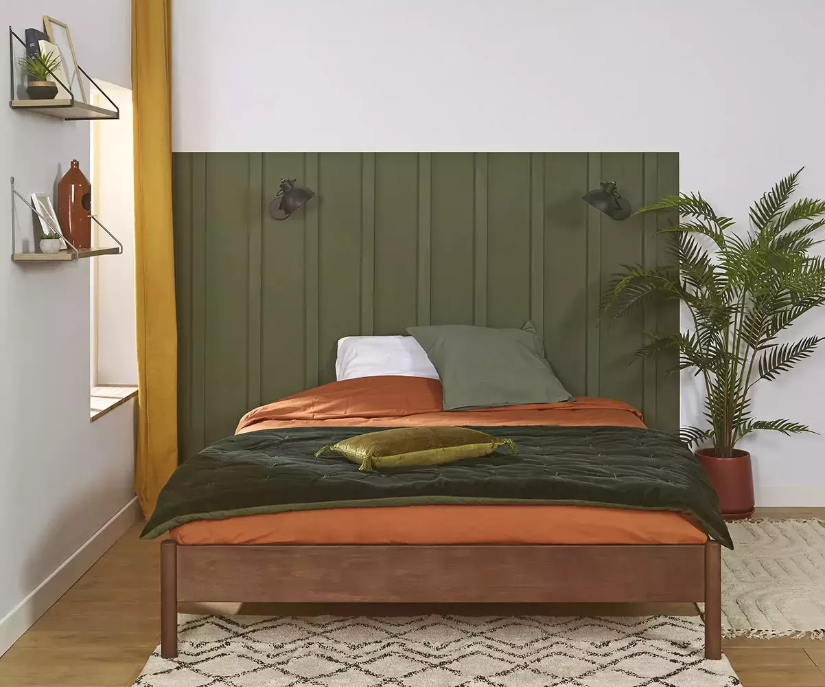 Lit double Malau permet de profiter d'un sommeil de qualité Lit double Malau permet de profiter d'un sommeil de qualité