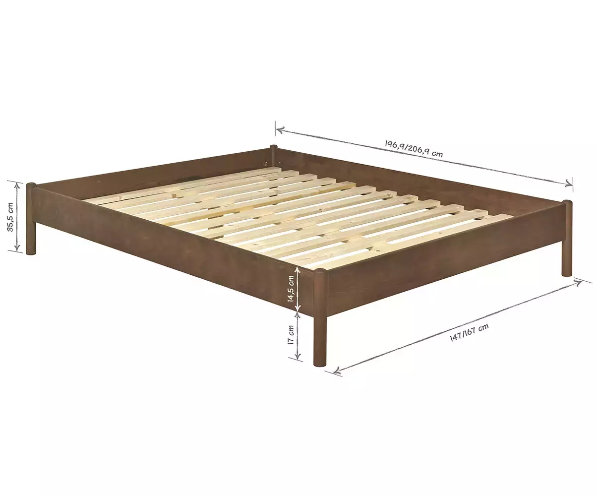 Taille Lit Malau avec matelas Taille Lit Malau avec matelas
