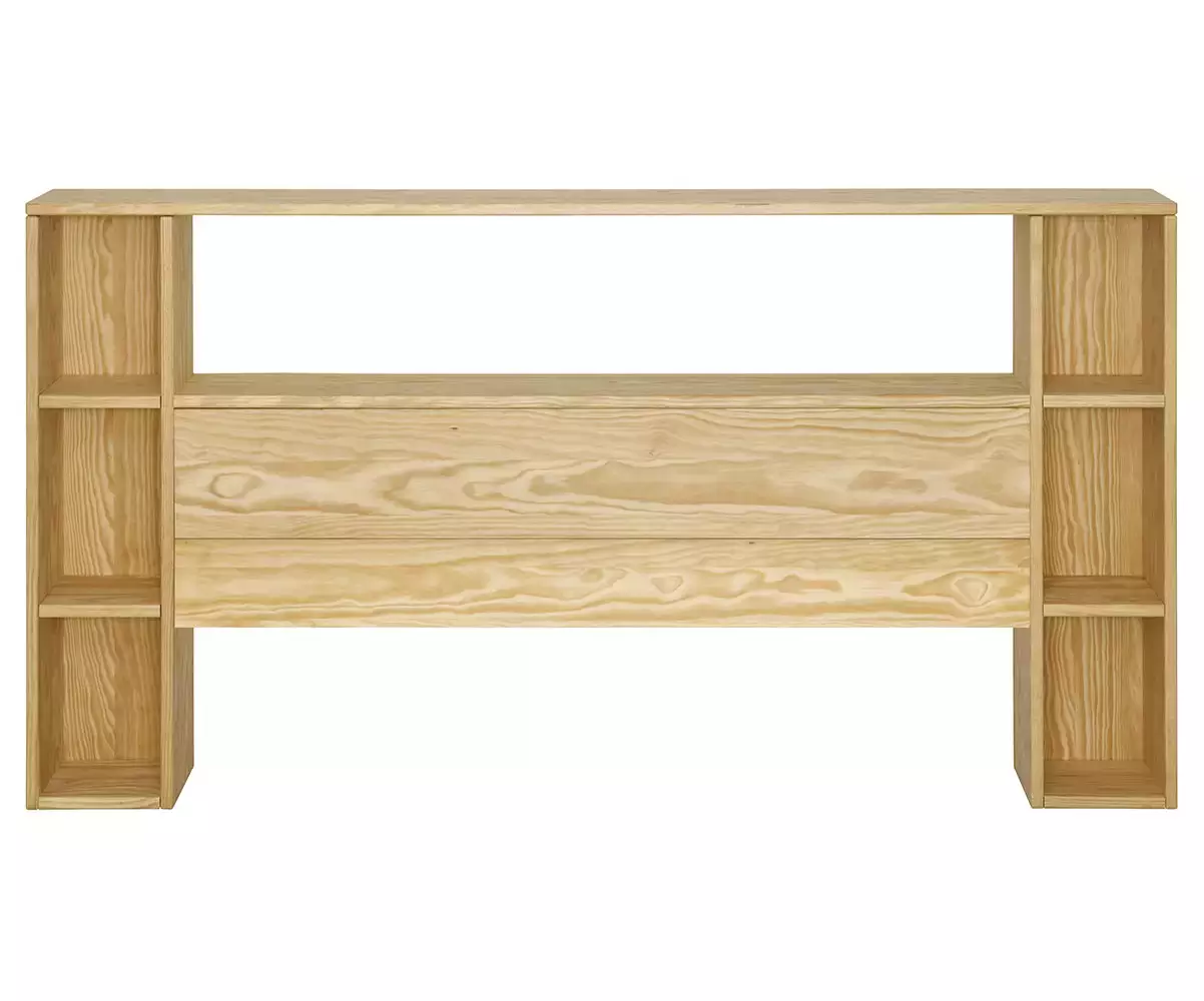 Tête de lit Mizar pour lit 140 cm version bois naturel Tête de lit Mizar pour lit 140 cm version bois naturel