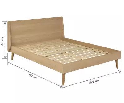 Dimensions lit Ridel 120 x190 cm