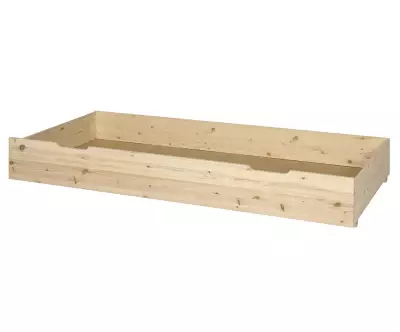 Tiroir de lit Rila bois naturel avec caisson bois naturel