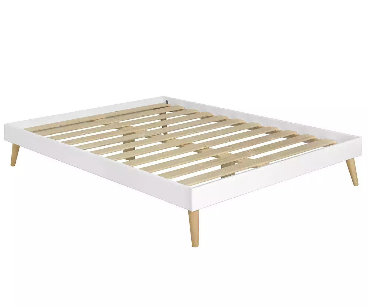 Sommier Euphor 2 couchages avec lattes