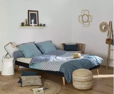 Lit Euphor style scandinave noir