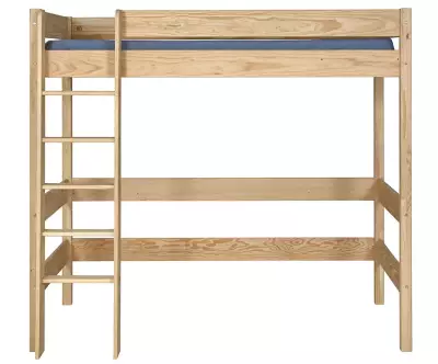 Lit mezzanine Douglas bois en pin massif