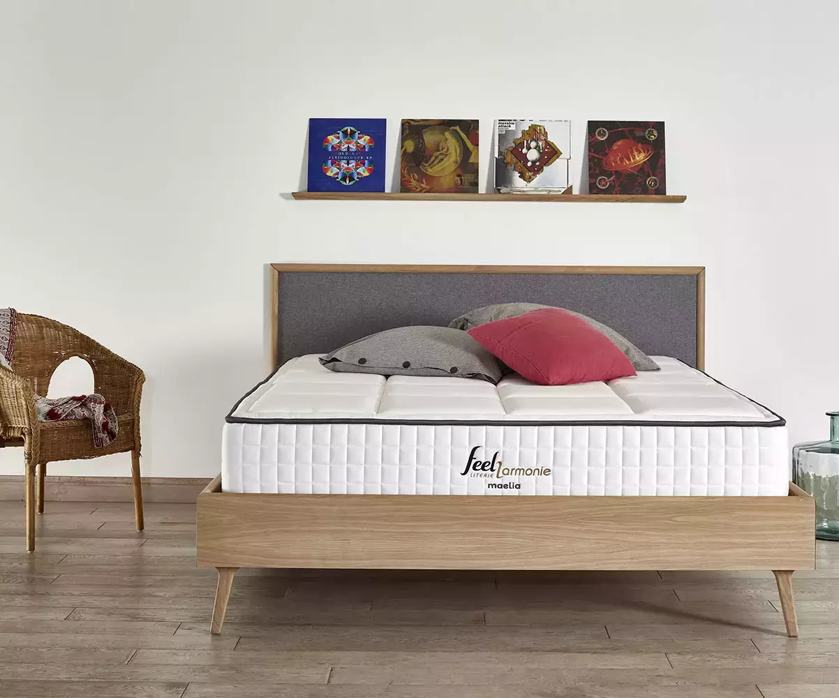 Matelas 2 places en mousse - Maelia Matelas 2 places en mousse - Maelia