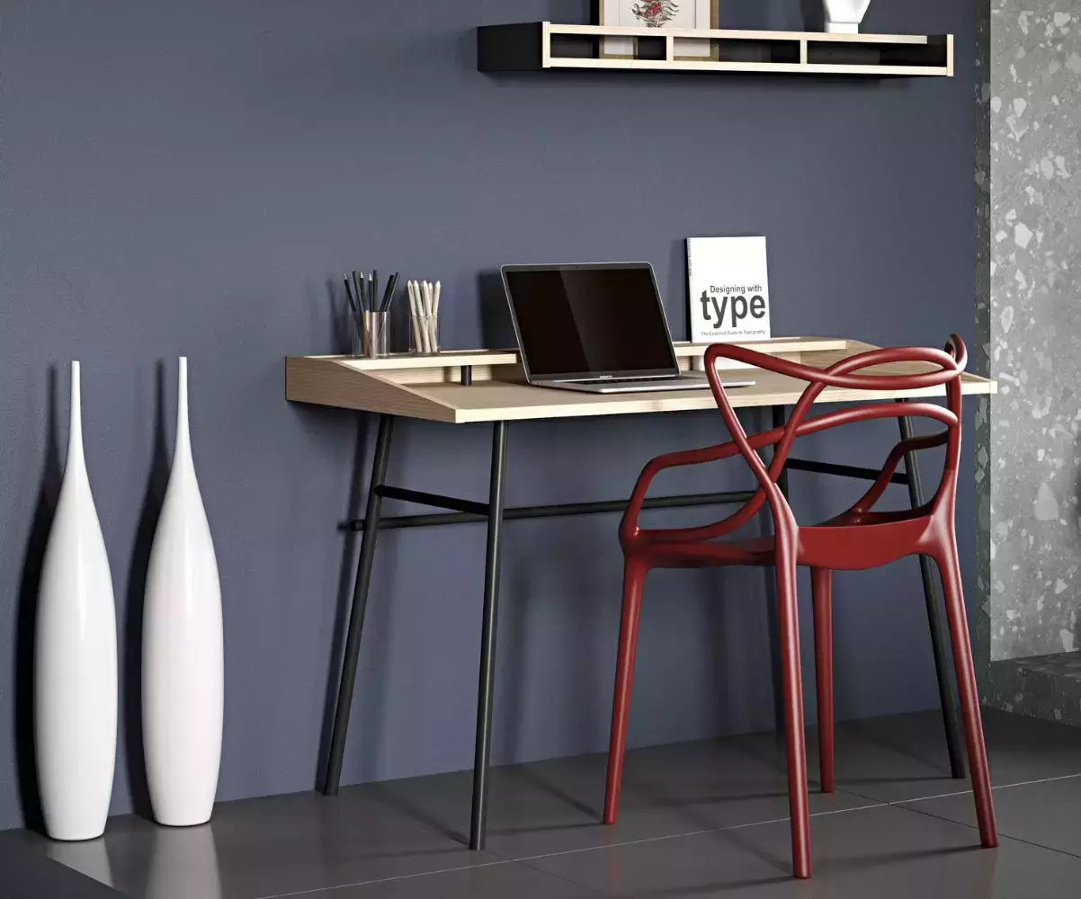 Bureau Ply apporte une touche industrielle à votre espace de travail Bureau Ply apporte une touche industrielle à votre espace de travail