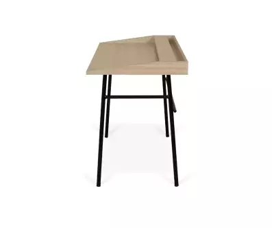 Bureau Ply avec espace de rangement vertical