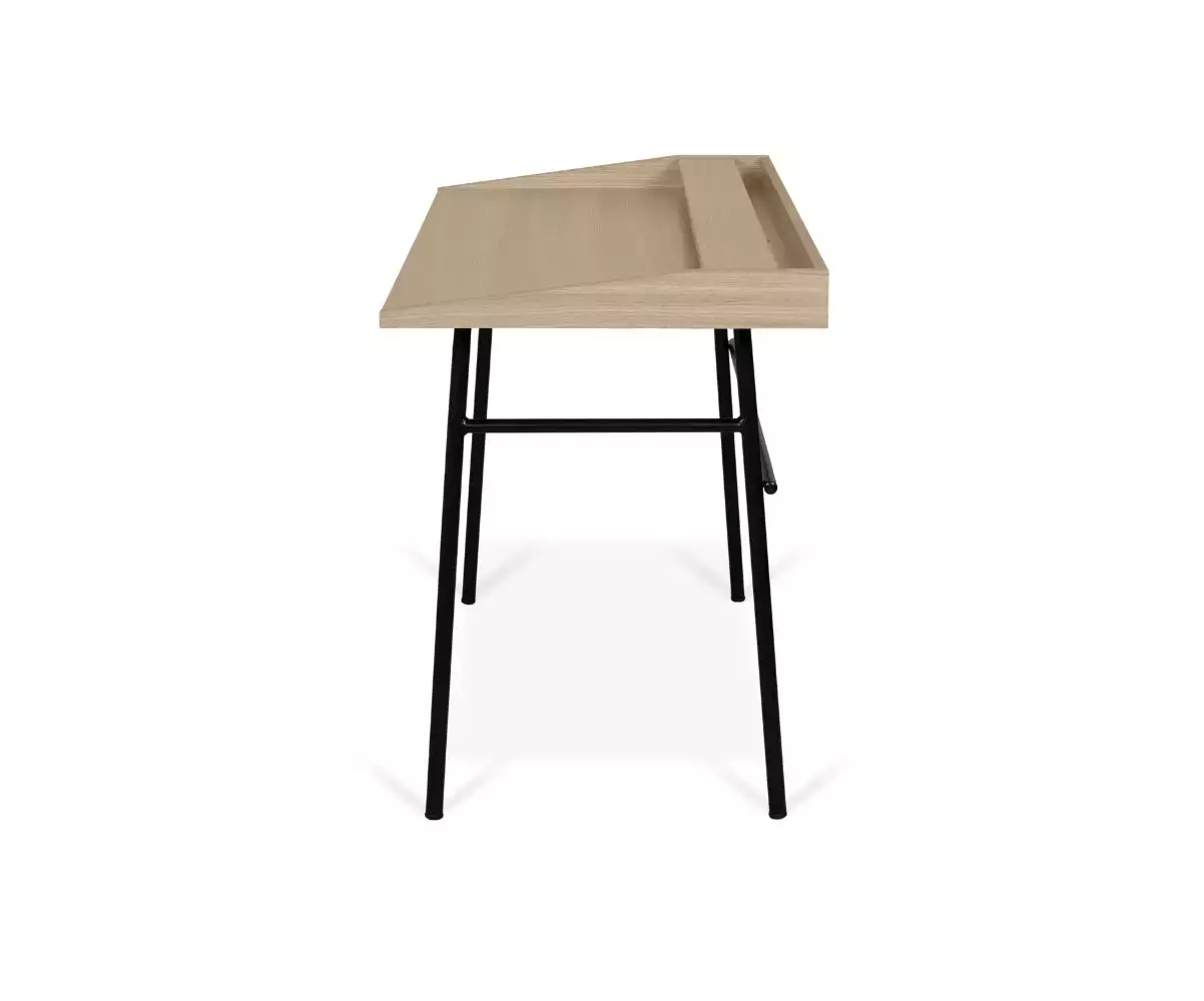 Bureau Ply avec espace de rangement vertical Bureau Ply avec espace de rangement vertical