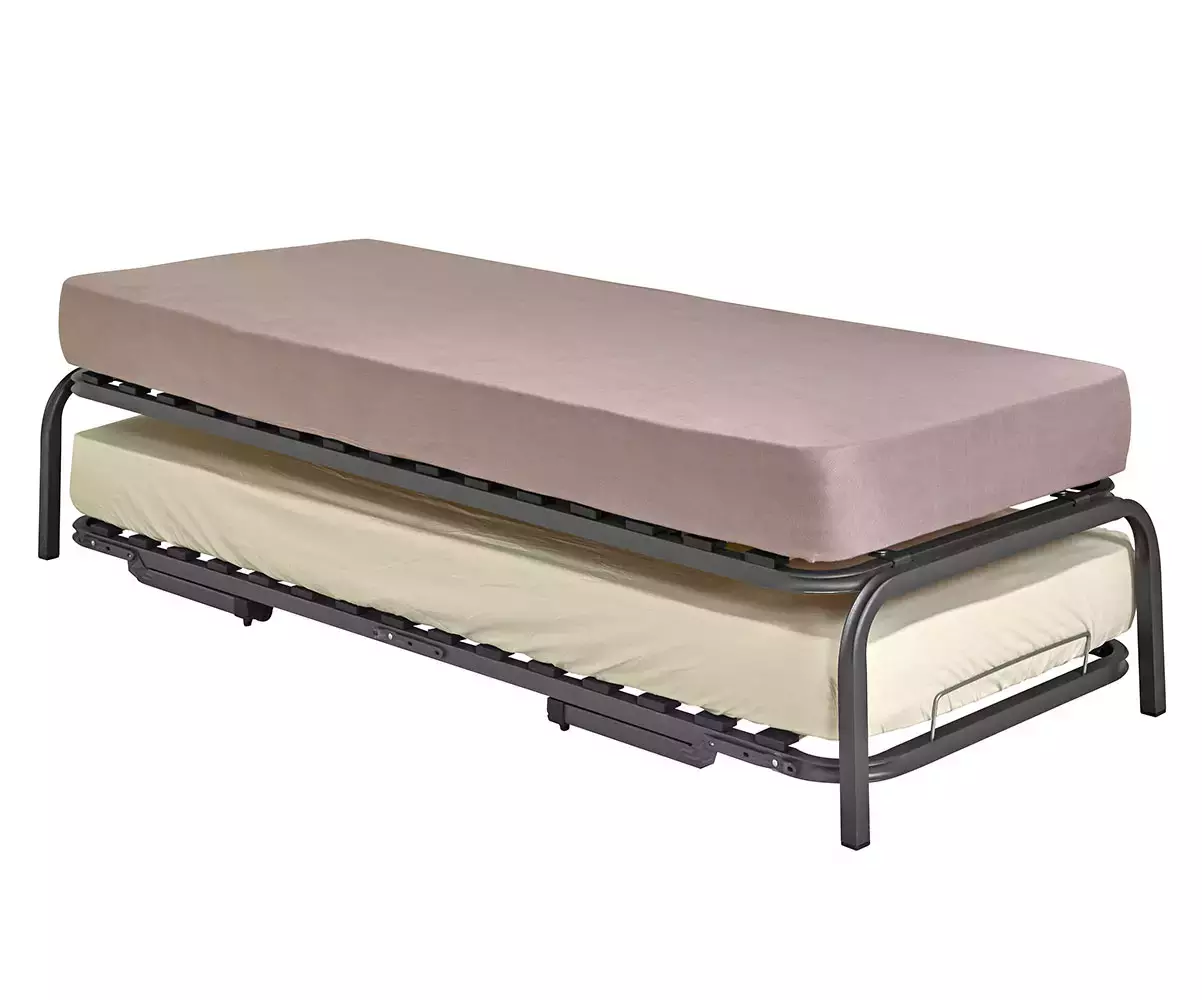 Ensemble sommier gigogne 2 couchages Ensemble sommier gigogne 2 couchages