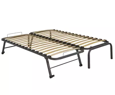 Sommier gigogne avec arrêt de matelas