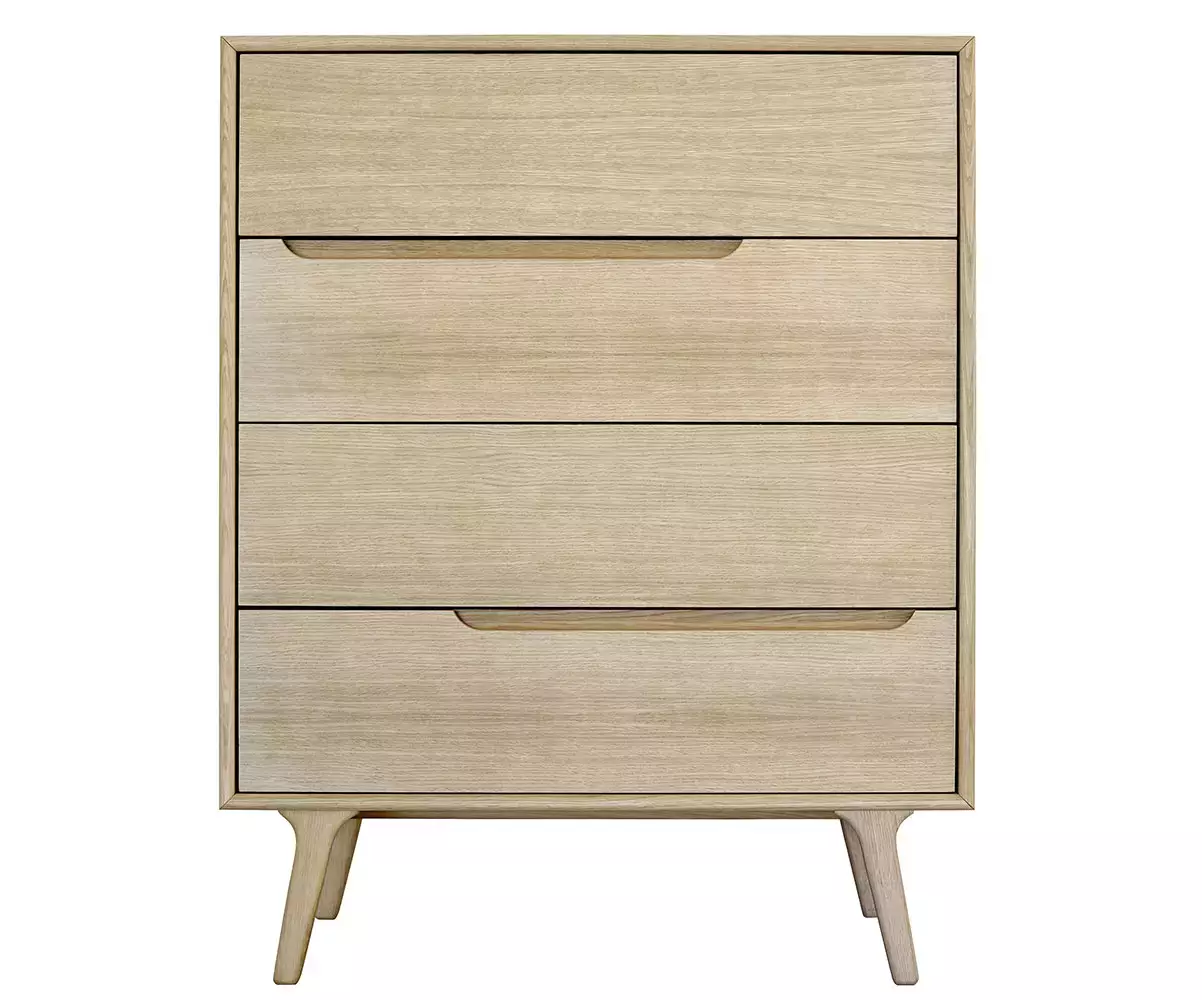 Chiffonnier en bois avec pieds Chiffonnier en bois avec pieds