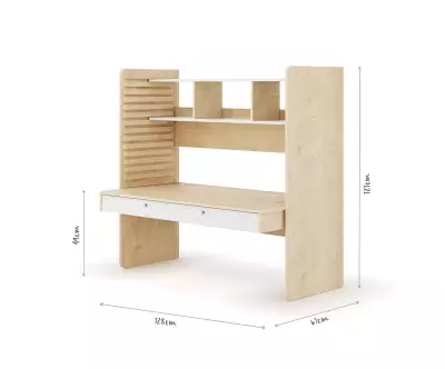 Dimensions bureau position basse
