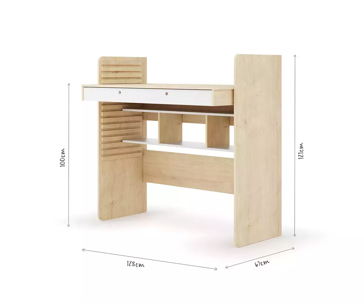 Dimensions bureau position haute Dimensions bureau position haute
