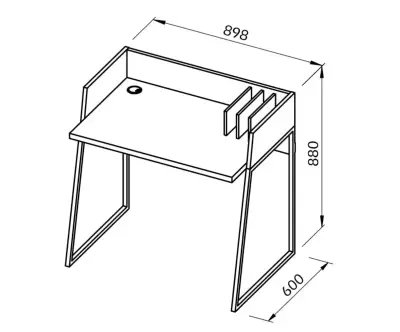 Dimensions du Bureau Luskan