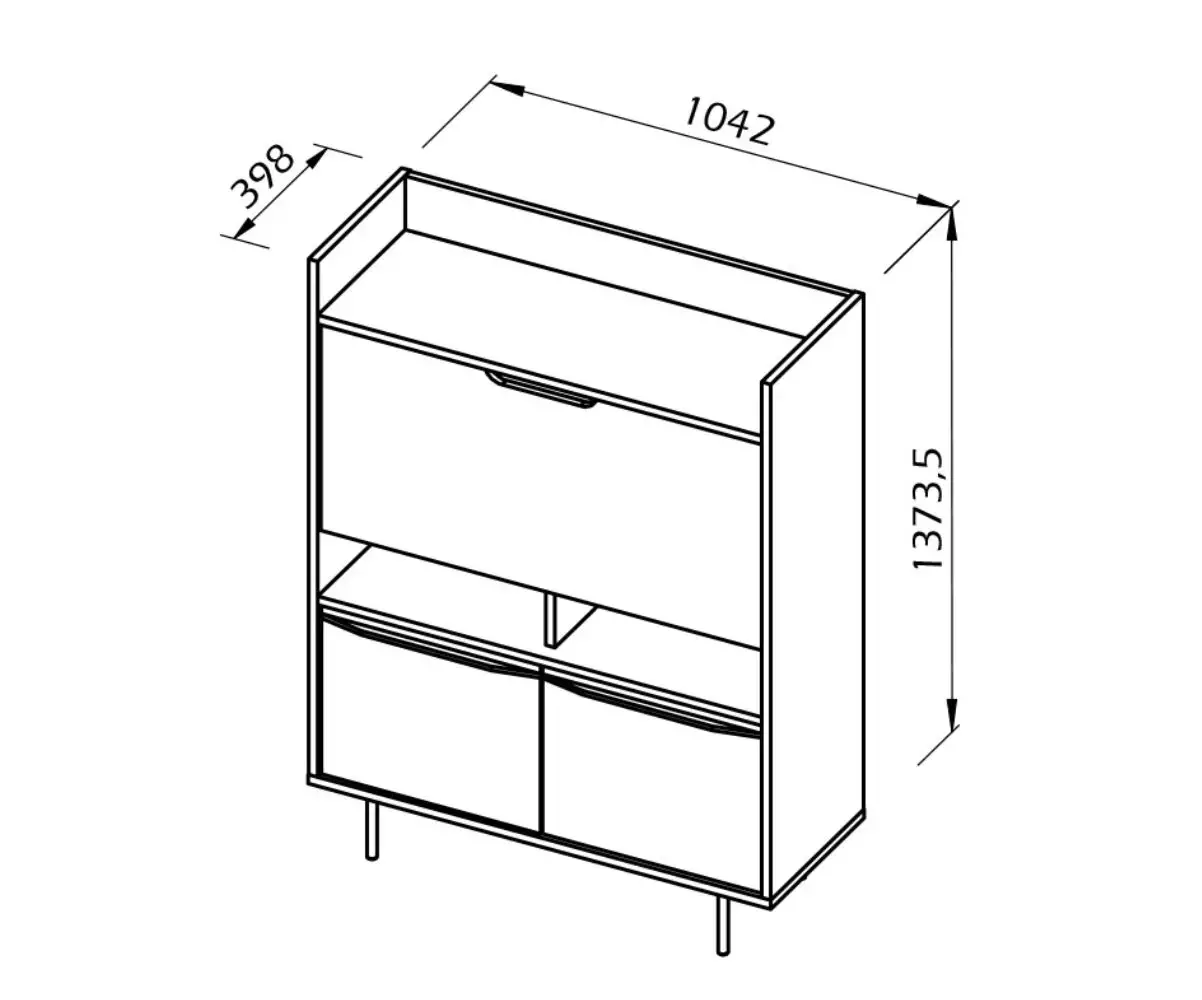 Dimensions du Bureau Mindao Dimensions du Bureau Mindao