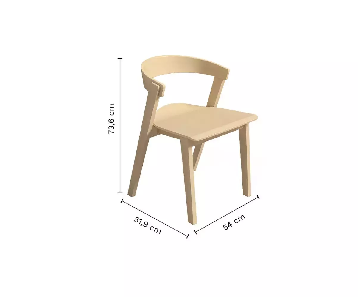 Dimensions de la Chaise Lowan Dimensions de la Chaise Lowan