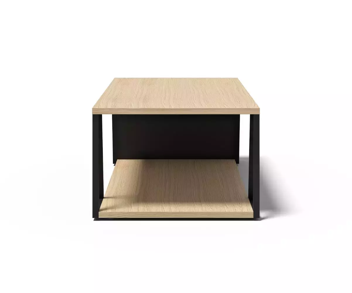 Table basse Albi a un espace de rangement intégré Table basse Albi a un espace de rangement intégré