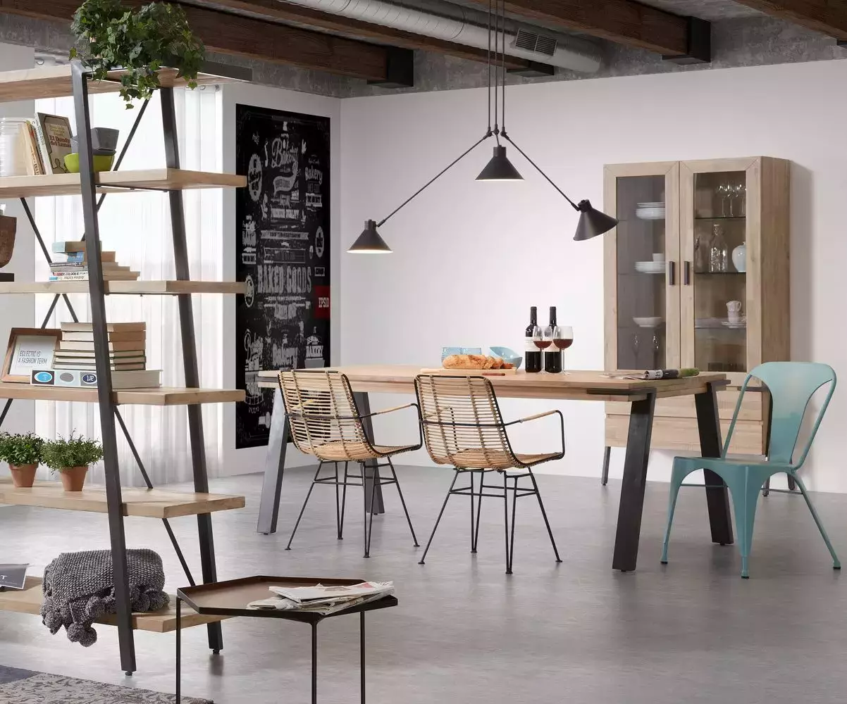 table salle a manger industrielle Jaro table salle a manger industrielle Jaro