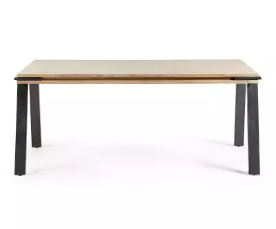 Dimensions table salle a manger industrielle Jaro