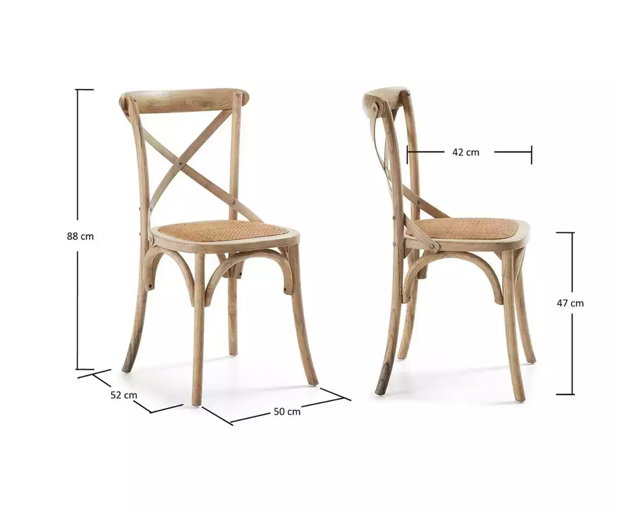 dimensions chaise bistrot en bois wood bois dimensions chaise bistrot en bois wood bois