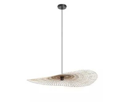 Suspension Mafana coloris bois est chic et élégante