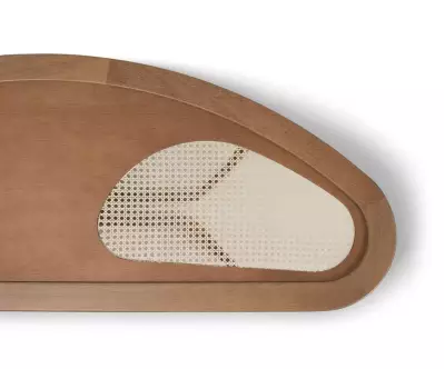 Détail cannage table basse Semente