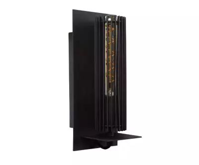 Applique murale Spica en métal noir pour intérieur