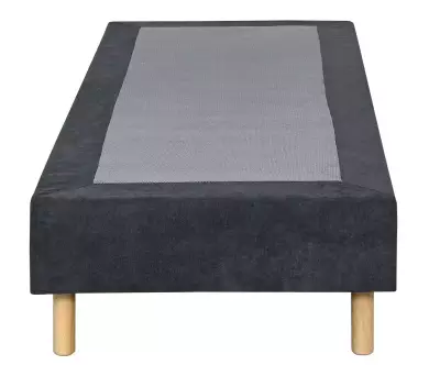 Sommier tapissier 1 couchage Senesi bleu
