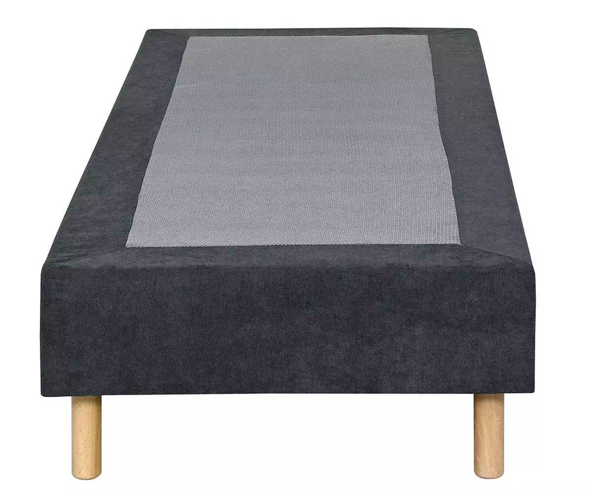 Sommier tapissier 1 couchage Senesi bleu Sommier tapissier 1 couchage Senesi bleu