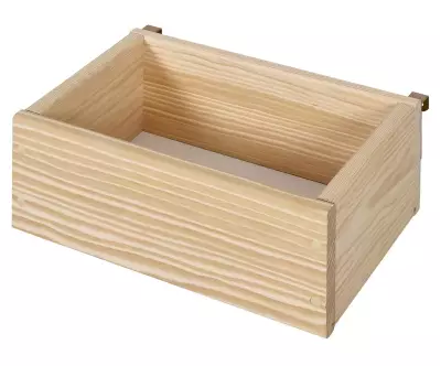 Casier suspendu bois naturel Kirk
