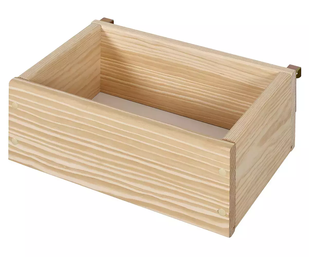 Casier suspendu bois naturel Kirk Casier suspendu bois naturel Kirk