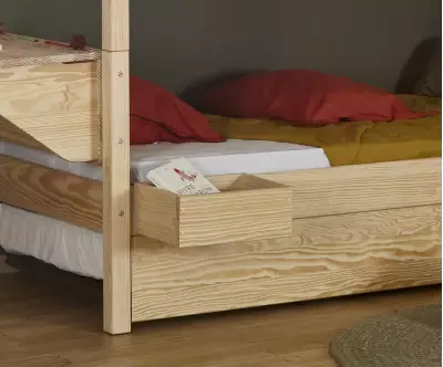Casier de rangement Kirk en bois