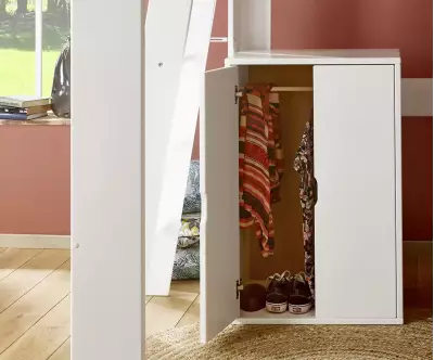 Armoire 2 portes blanche Milos