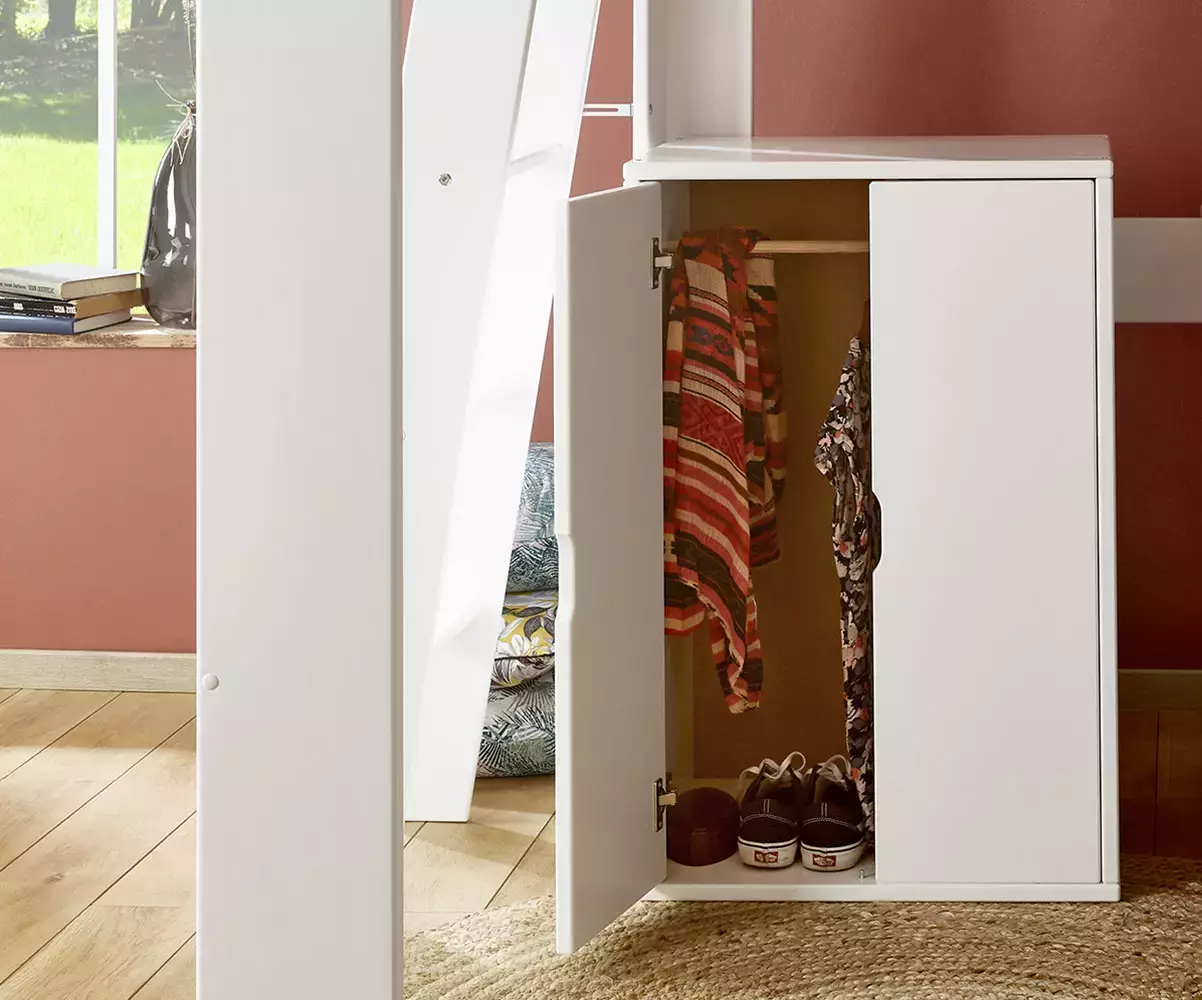 Armoire 2 portes blanche Milos Armoire 2 portes blanche Milos