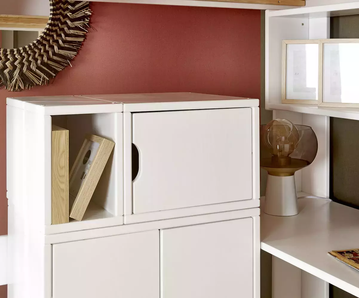 Niche et caisson Milos blanc Niche et caisson Milos blanc
