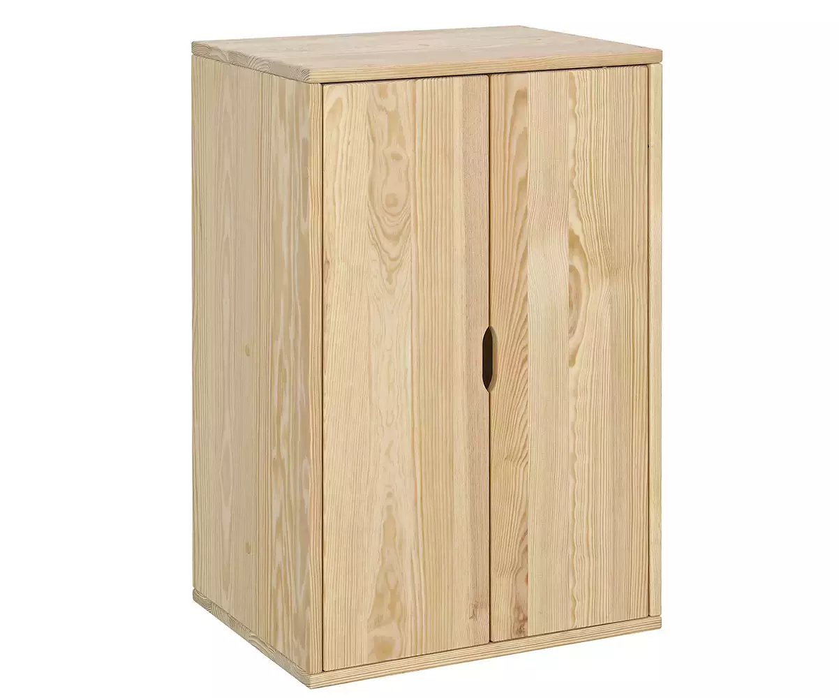 Armoire avec penderie Milos bois naturel Armoire avec penderie Milos bois naturel