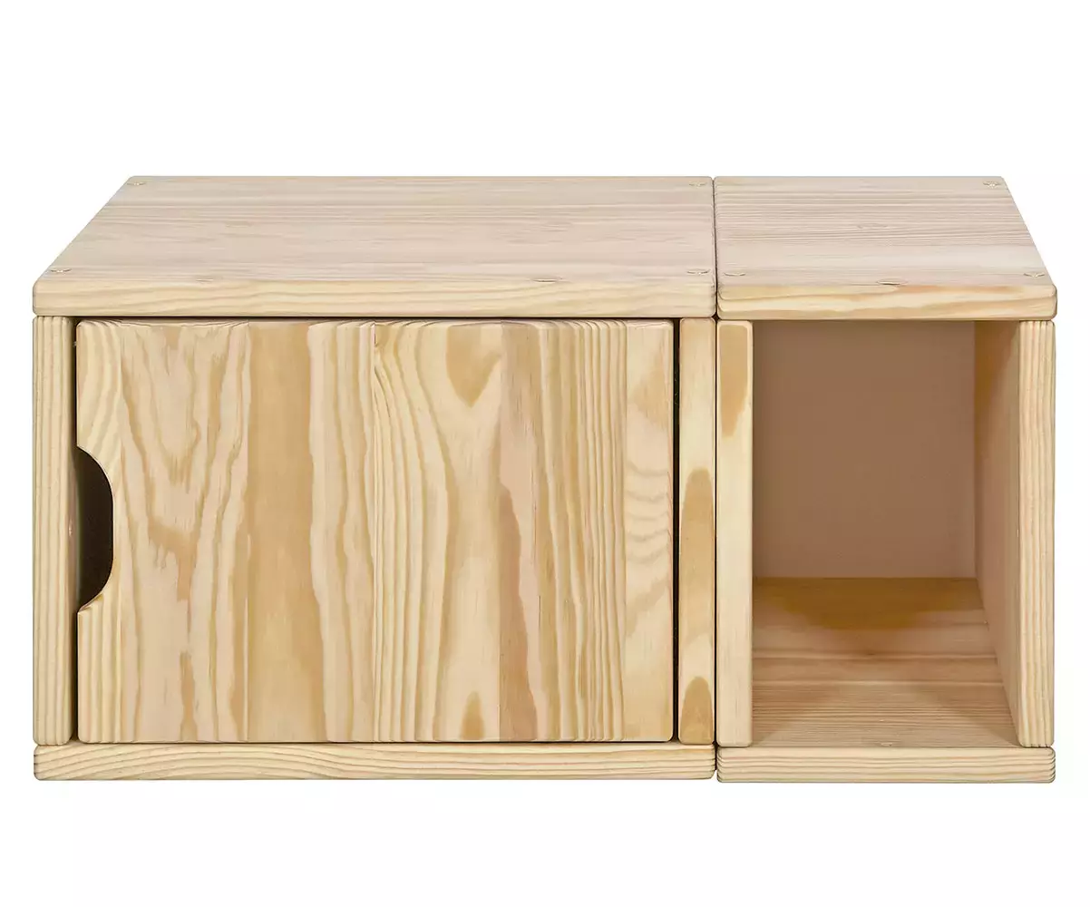 Caisson avec niche Milos en bois massif Caisson avec niche Milos en bois massif