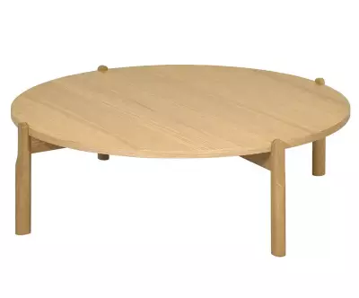 Table basse ronde Tioman en bois massif