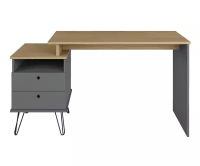 Bureau Darrel avec meuble de rangement