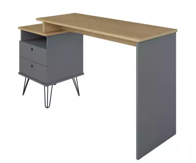 Bureau avec pieds métalliques