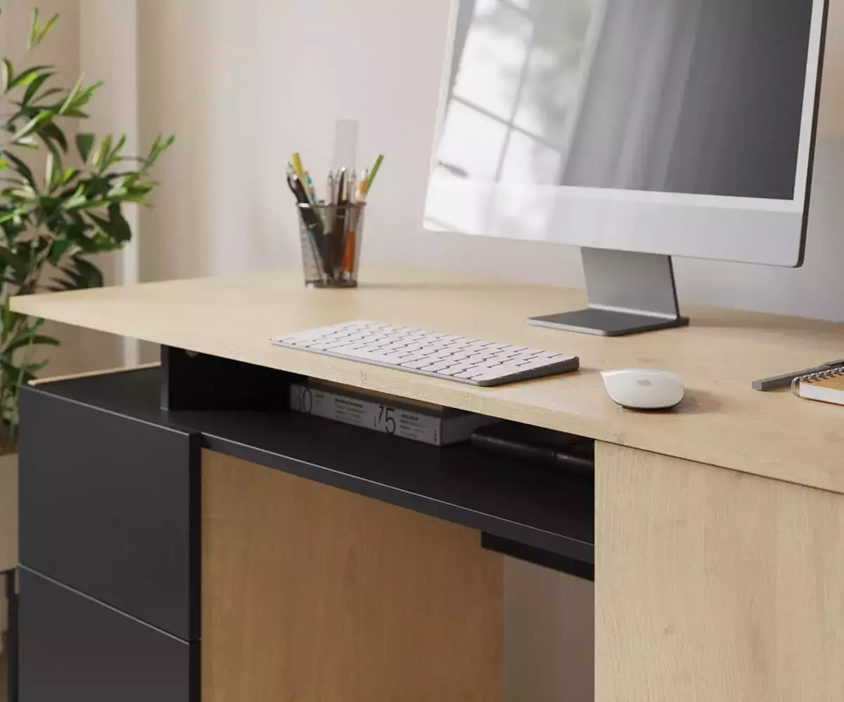 Bureau Caral avec rangements Bureau Caral avec rangements