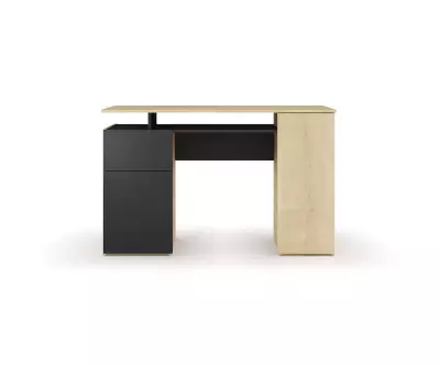 Bureau bois et noir Caral