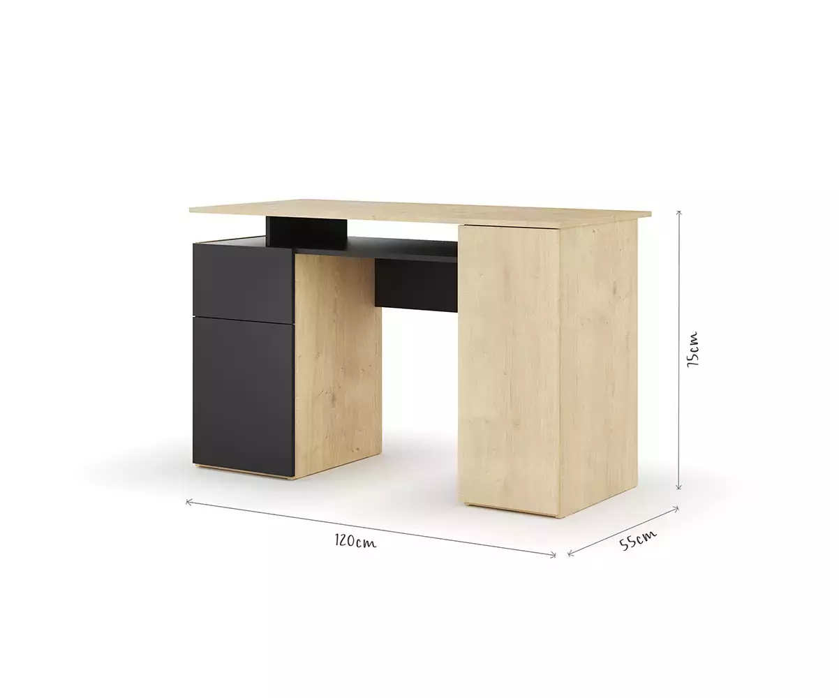 Dimensions du bureau Caral Dimensions du bureau Caral