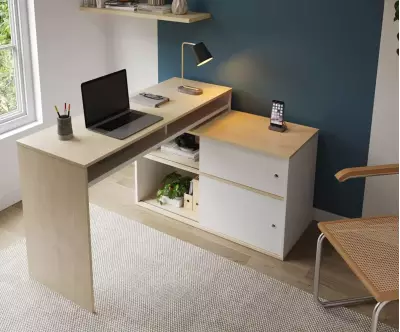Bureau Isonoé angle gauche