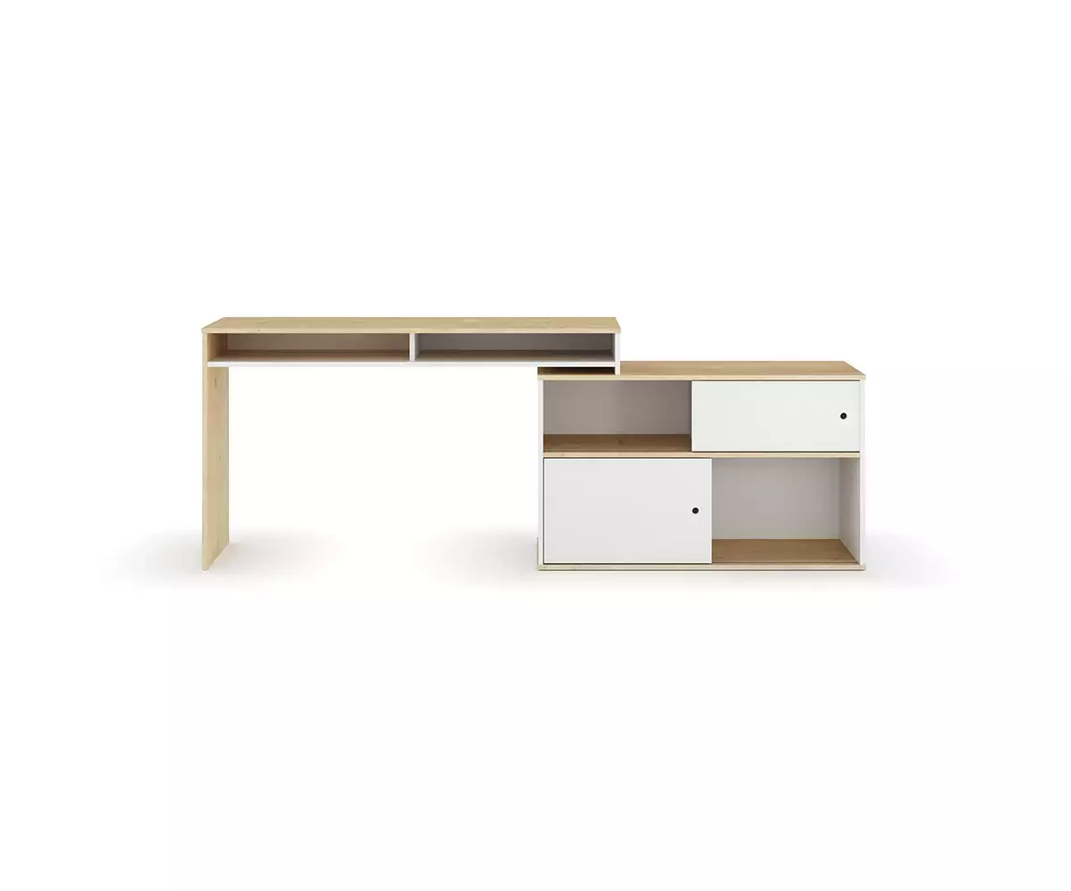 Bureau en longueur Isonoé avec espace de travail Bureau en longueur Isonoé avec espace de travail