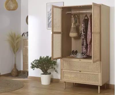 Armoire Bénarès ouverte